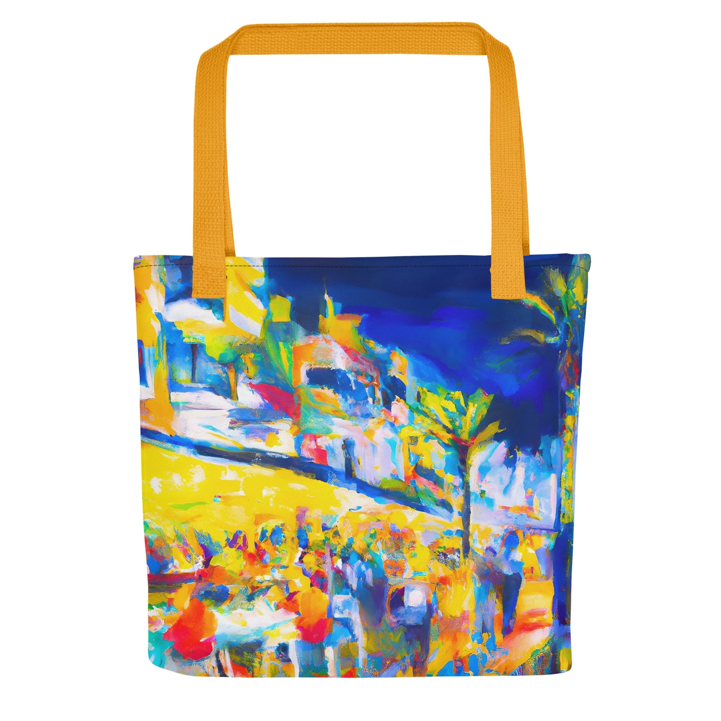 Tote Bag - Holiday Coastal Bars Multi 4