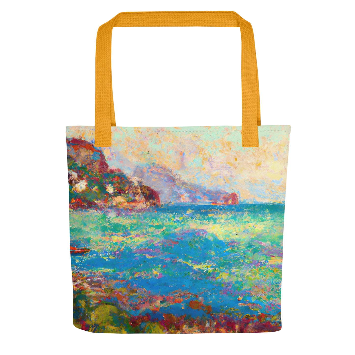 Tote Bag - Coastal Impressionist Style