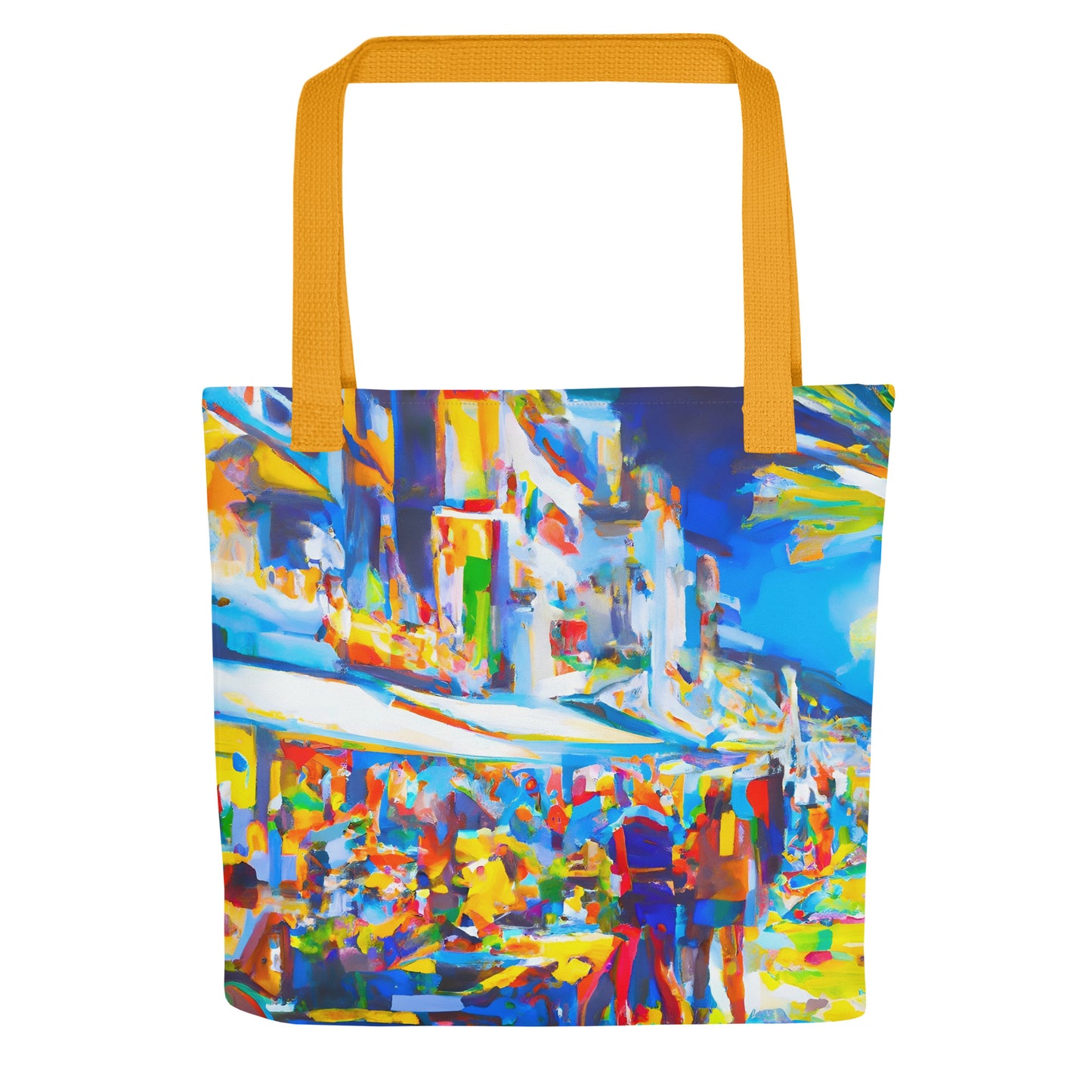 Tote Bag - Holiday Coastal Bars Multi 1