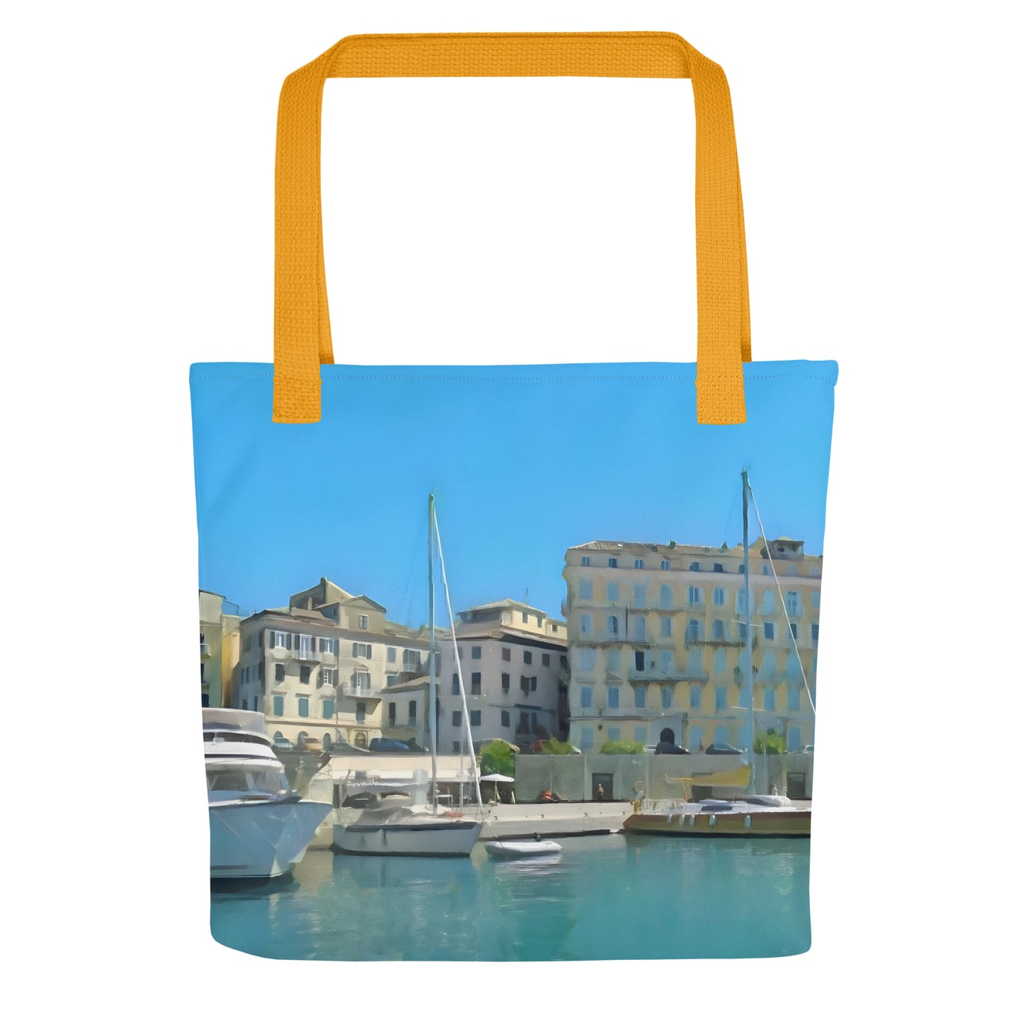 Tote Bag - Old Town From The Harbour, Corfu, Greece