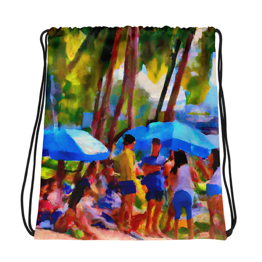 Drawstring Bag - Thailand Beach #1