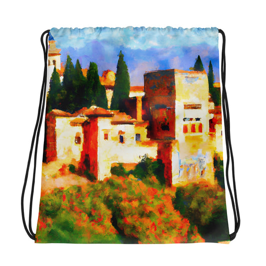 Drawstring Bag - Spanish Memories