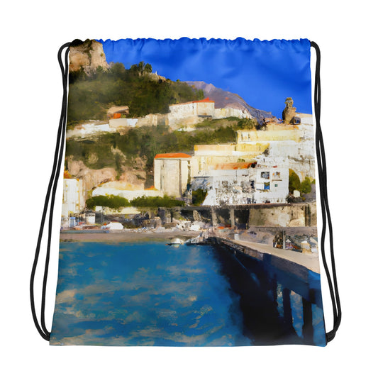 Drawstring Bag - Neapolitan Riviera #2