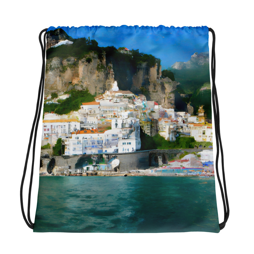 Drawstring Bag - Neapolitan Riviera #1