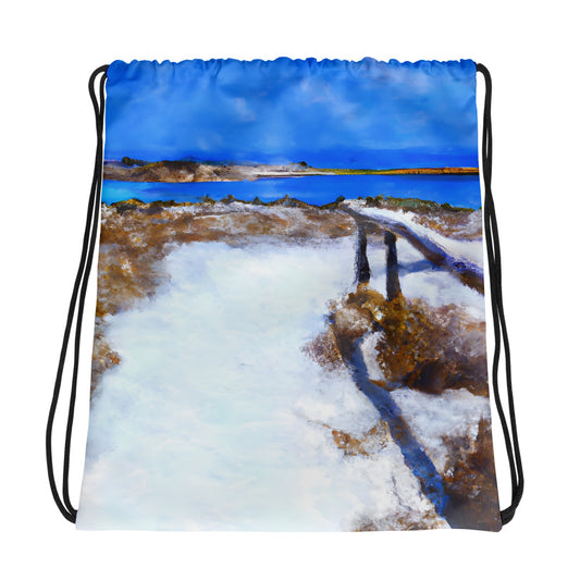 Drawstring Bag - Island Sand