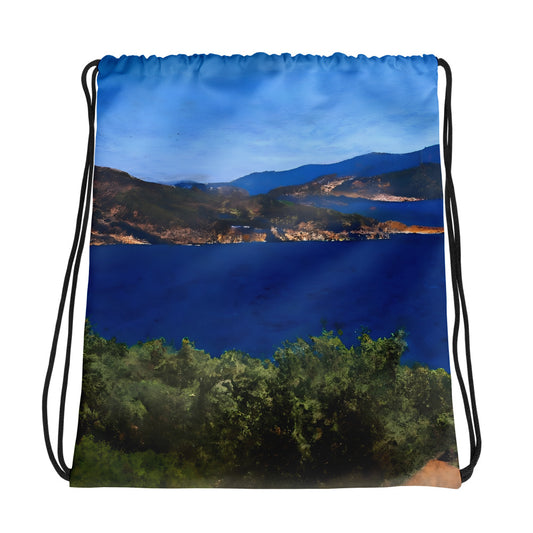 Drawstring Bag - Turkish Coastal #1