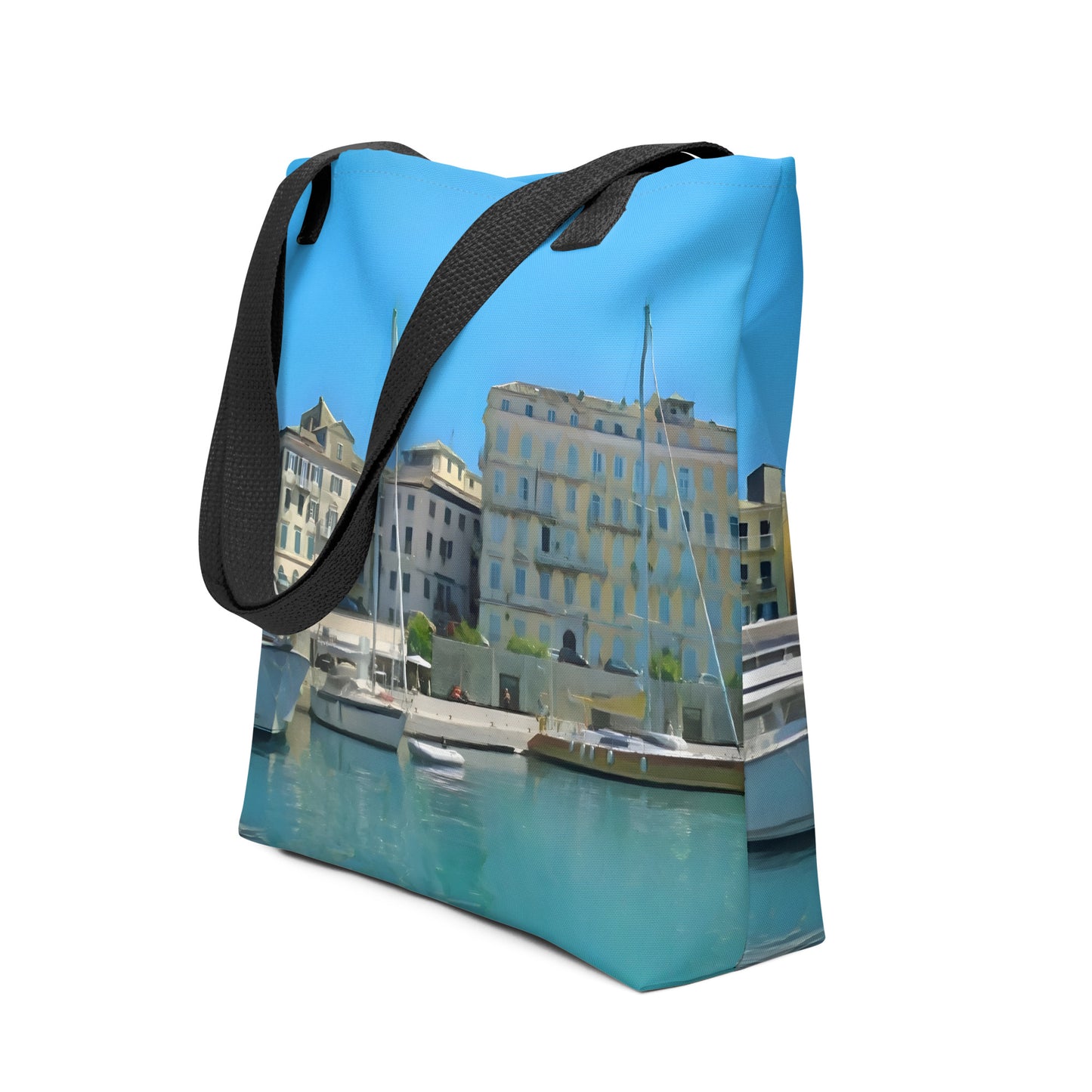 Tote Bag - Old Town From The Harbour, Corfu, Greece