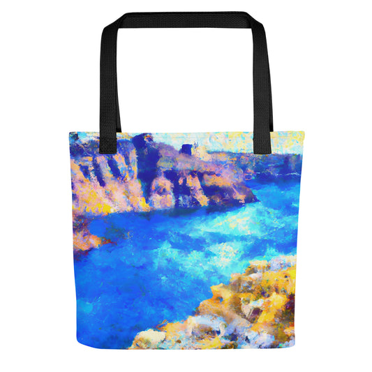 Tote Bag - Blue Coastal