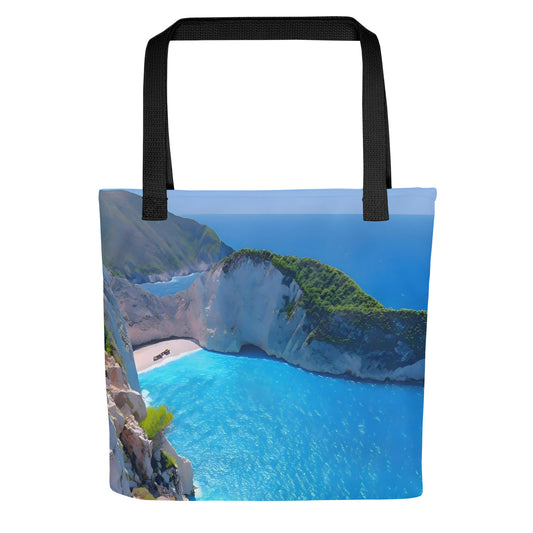 Tote Bag - Navagio Beach, Zakynthos (Zante), Greece