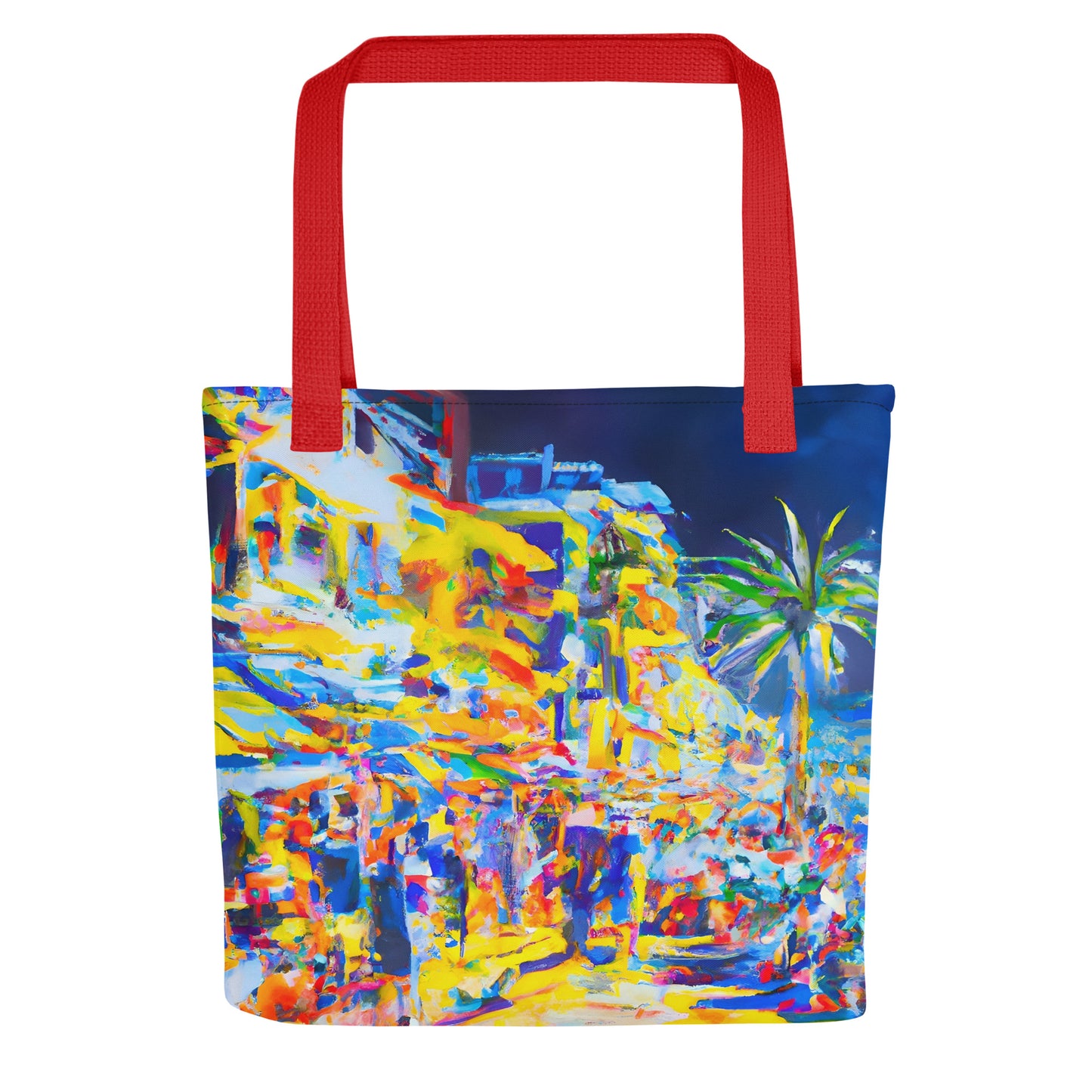 Tote Bag - Holiday Coastal Bars Multi 3