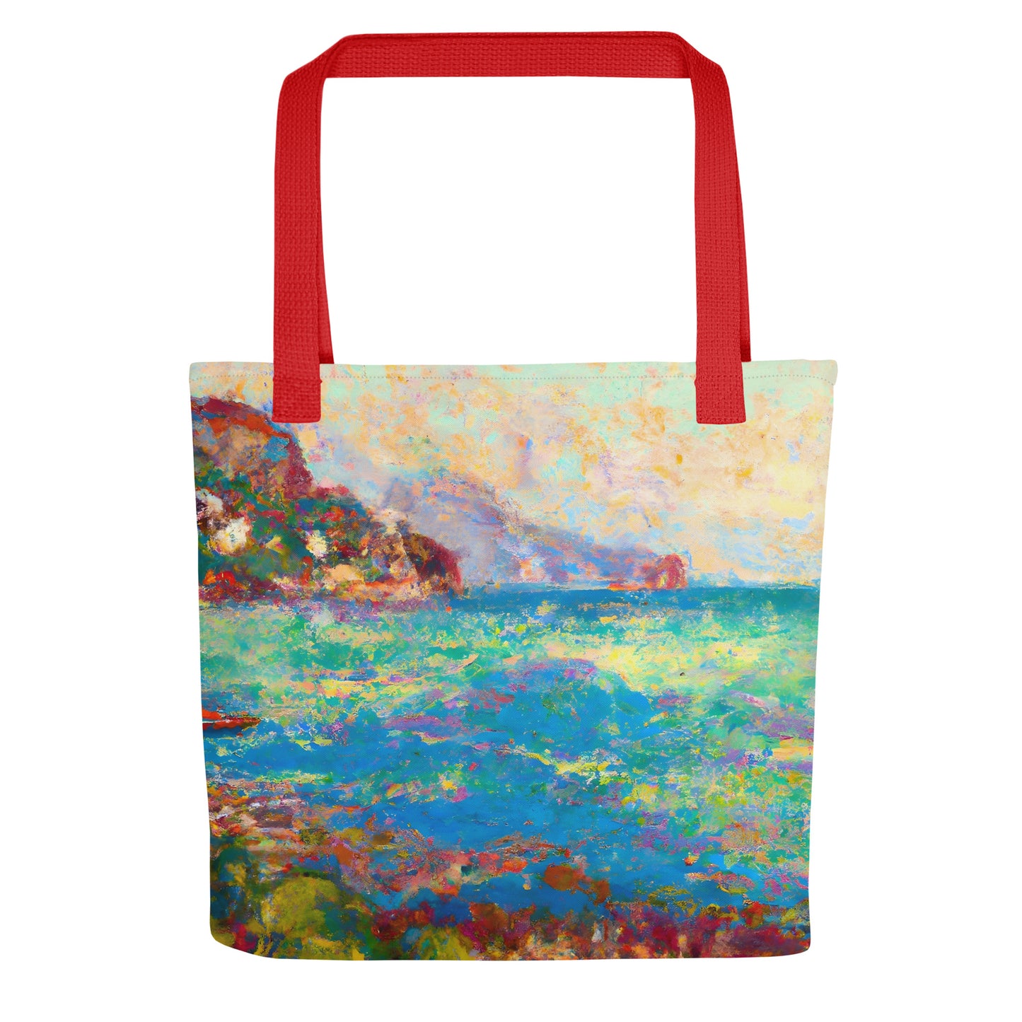 Tote Bag - Coastal Impressionist Style