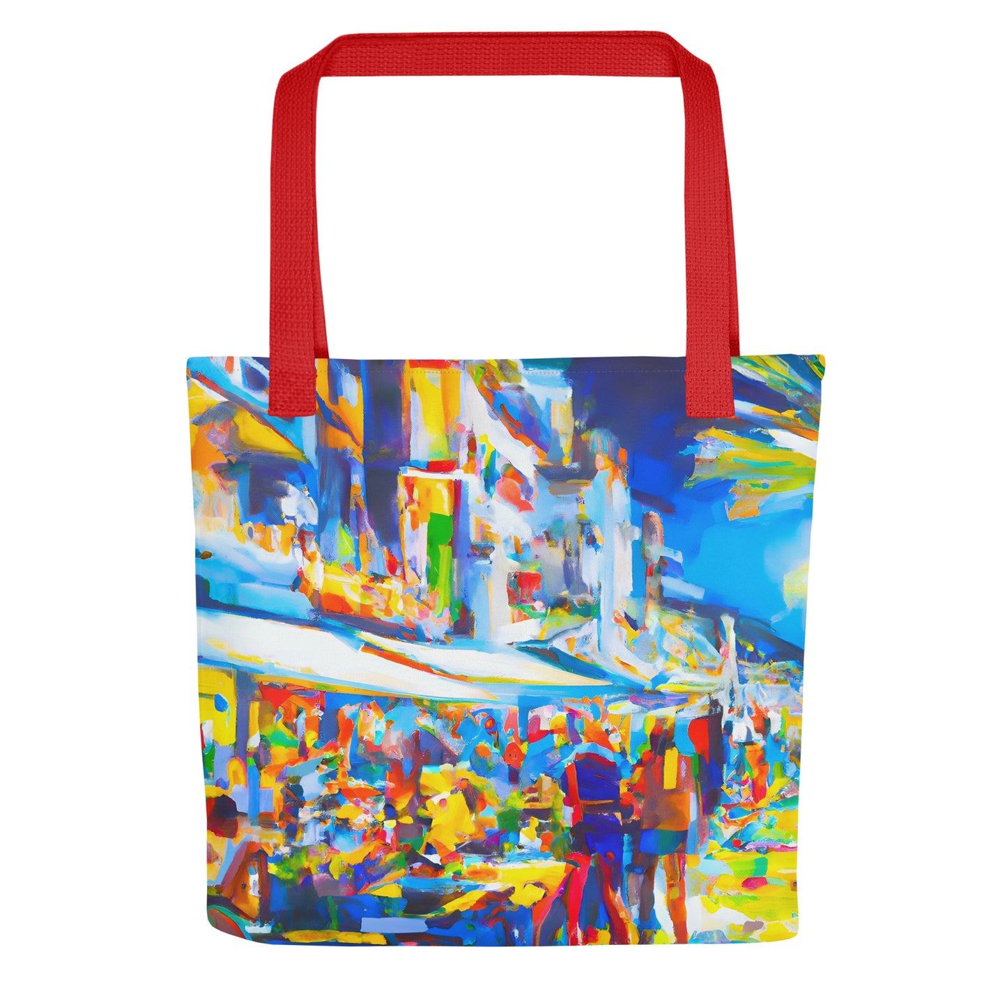 Tote Bag - Holiday Coastal Bars Multi 1