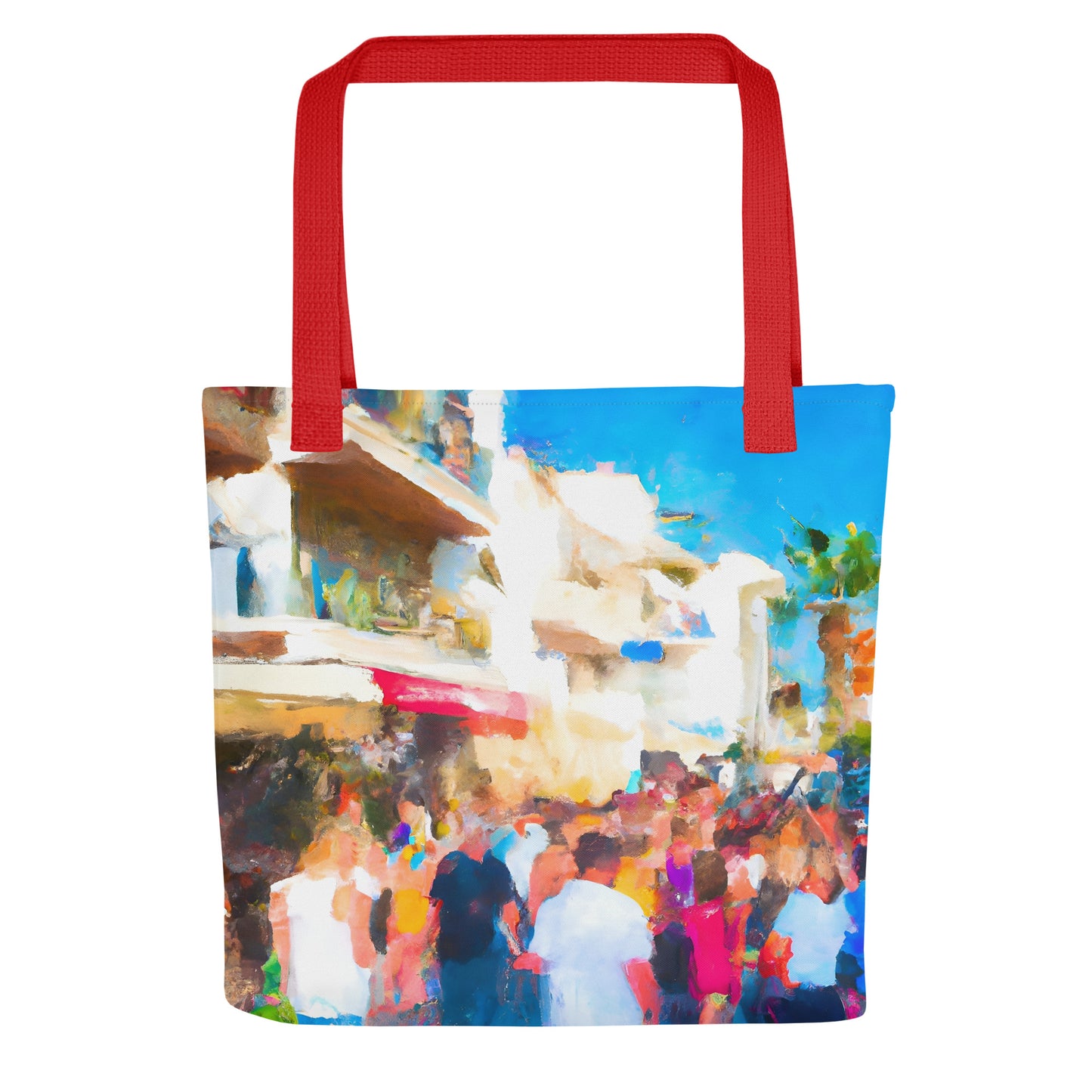 Tote Bag - Busy Holiday Resort #1