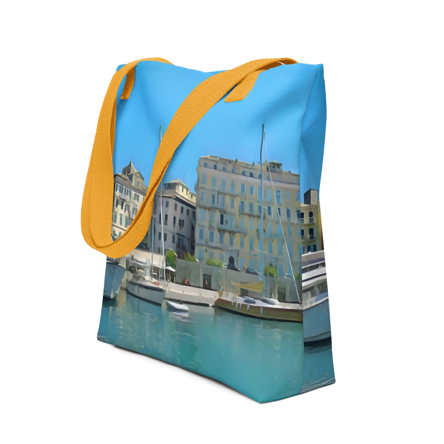 Tote Bag - Old Town From The Harbour, Corfu, Greece