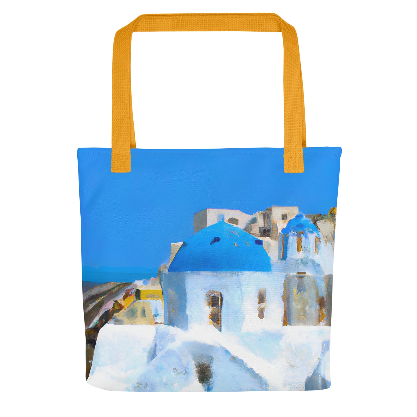 Tote Bag - Santorini Sky