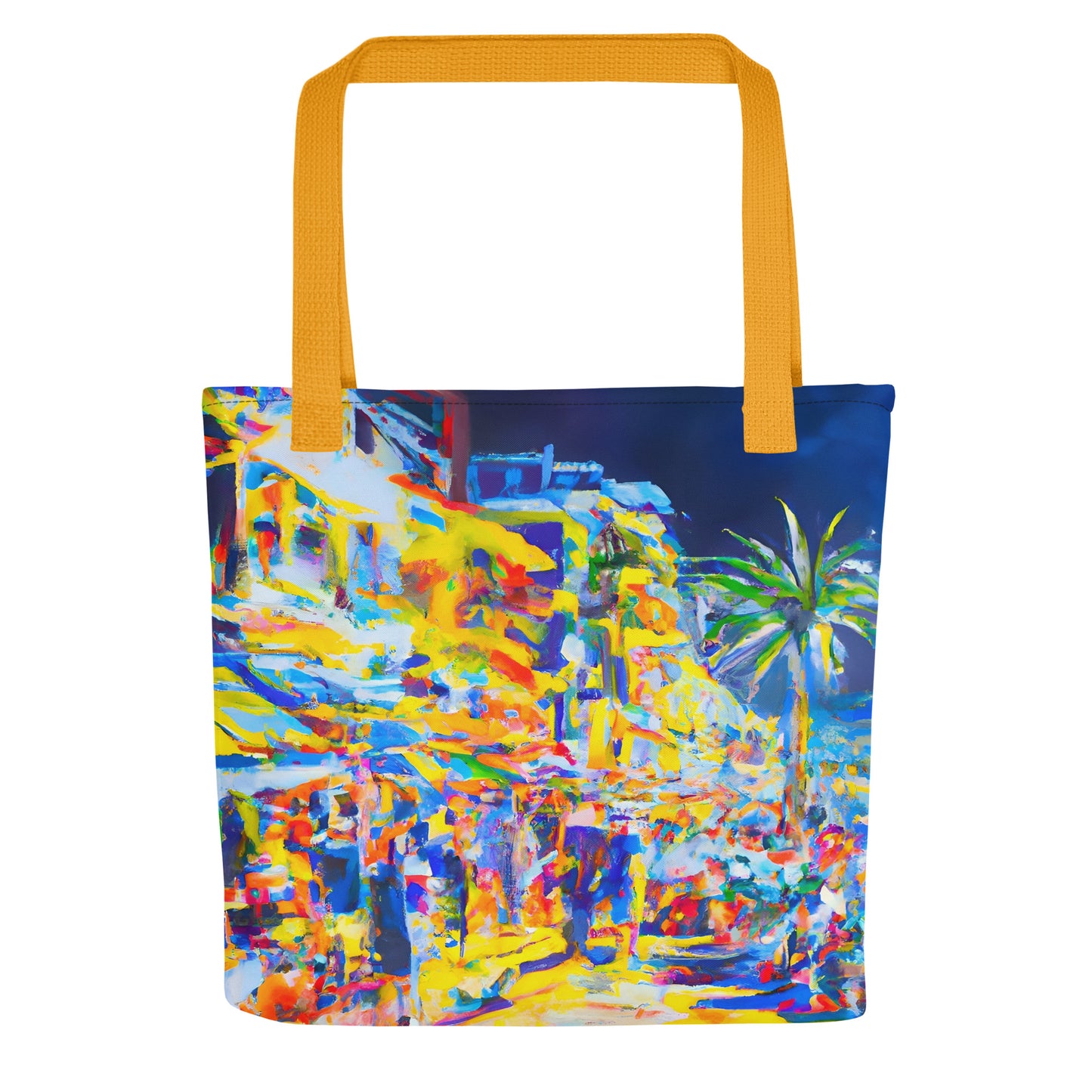 Tote Bag - Holiday Coastal Bars Multi 3